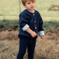 MINI NOD NAVY WOOL BLAZER
