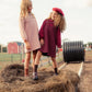 MINI NOD LIGHT PINK WOOL JUMPER SET
