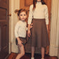 NUMU CREAM KNIT MOCKNECK SWEATER