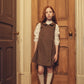 NUMU MOCHA WOOL WRAP JUMPER