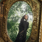 VALENTINA BLACK TWEED COLLAR VEST DRESS