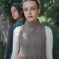VALENTINA BROWN WOOL ROLL OVER NECK JUMPER
