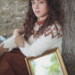 VALENTINA IVORY MOHAIR FAIR ISLE SWEATER