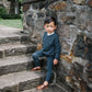 ANALOGIE SLATE KNIT VNECK TODDLER SET