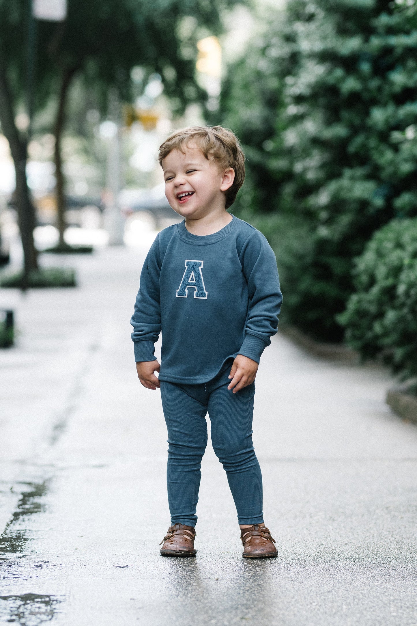 ANALOGIE OFF BLUE SHERPA VARSITY SET