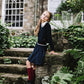 ANALOGIE NAVY BON VOYAGE SKIRT