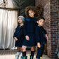 ANALOGIE NAVY/DENIM SAILOR COLLAR CARDIGAN