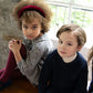 ANALOGIE NAVY KNIT VNECK SWEATER