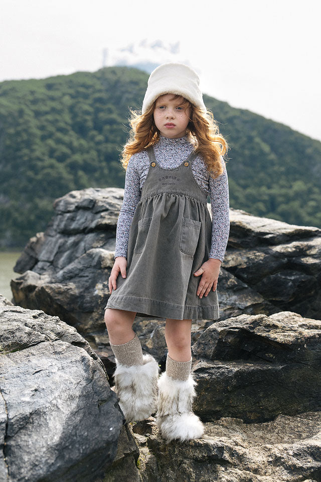 ANALOGIE GREY WASH DENIM DAY JUMPER