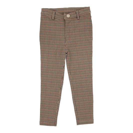 ANALOGIE HOUNDSTOOTH PLAID PANTS