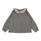 ANALOGIE PALE GREY PRIMROSE BLOUSE