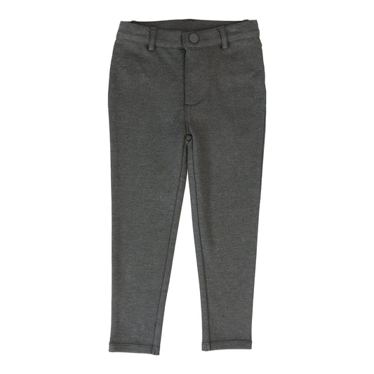 LIL LEGS MID GREY KNIT PANTS