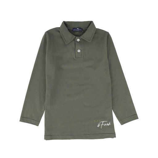 MANUELL & FRANK OLIVE GREEN POLO [Final Sale]
