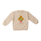 WANDER & WONDER OAT SUNFLOWER PRINT SWEATSHIRT