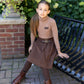 ELLE RAE BROWN TURTLENECK