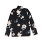 CHRISTINA ROHDE BLACK FLORAL MODAL TOP