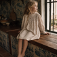 RETRO KID FLORAL SMOCKED DRESS
