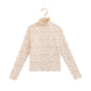 RETRO KID FLORAL PRINT TURTLENECK TOP