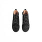 CAMILLE KIDS BLACK SUEDE WING TIP BOOTIES