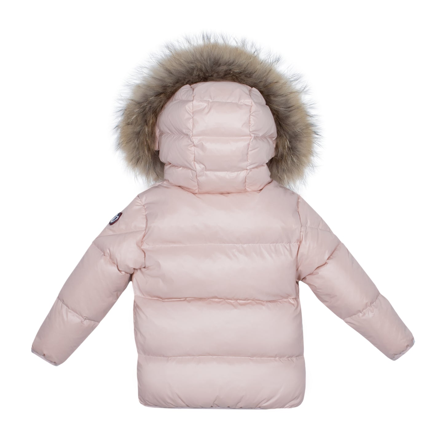 ELLABEE PINK FUR TRIM POCKET COAT