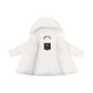 ELLABEE IVORY FLARED BUTTON COAT