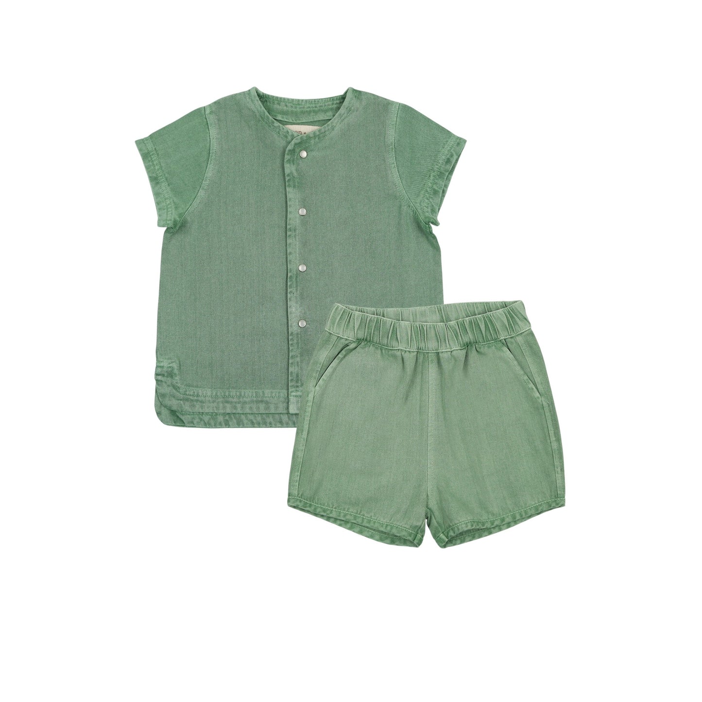 FARREN + ME GREEN DENIM WASH SET