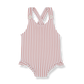 1 + IN THE FAMILY RUST STRIPED SWIMSUIT