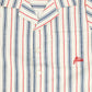 FLOSS NAVY/RED STRIPED COLLAR SHIRT