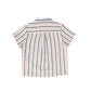 FLOSS NAVY/RED STRIPED COLLAR SHIRT