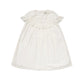 EARLY SUNDAY IVORY GATHERED RUFFLE TRIM JUMPER