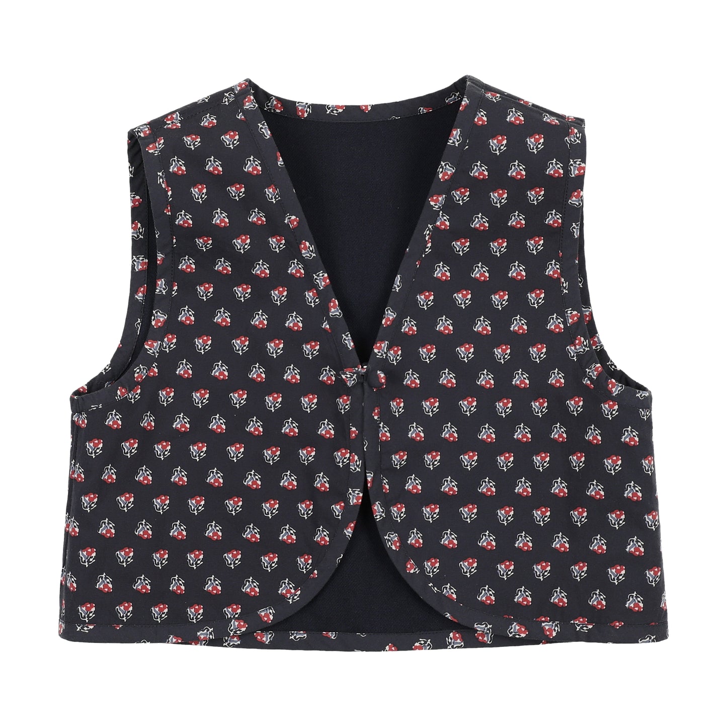 ANALOGIE NAVY HOME GARDEN CONTRAST TRIM VEST