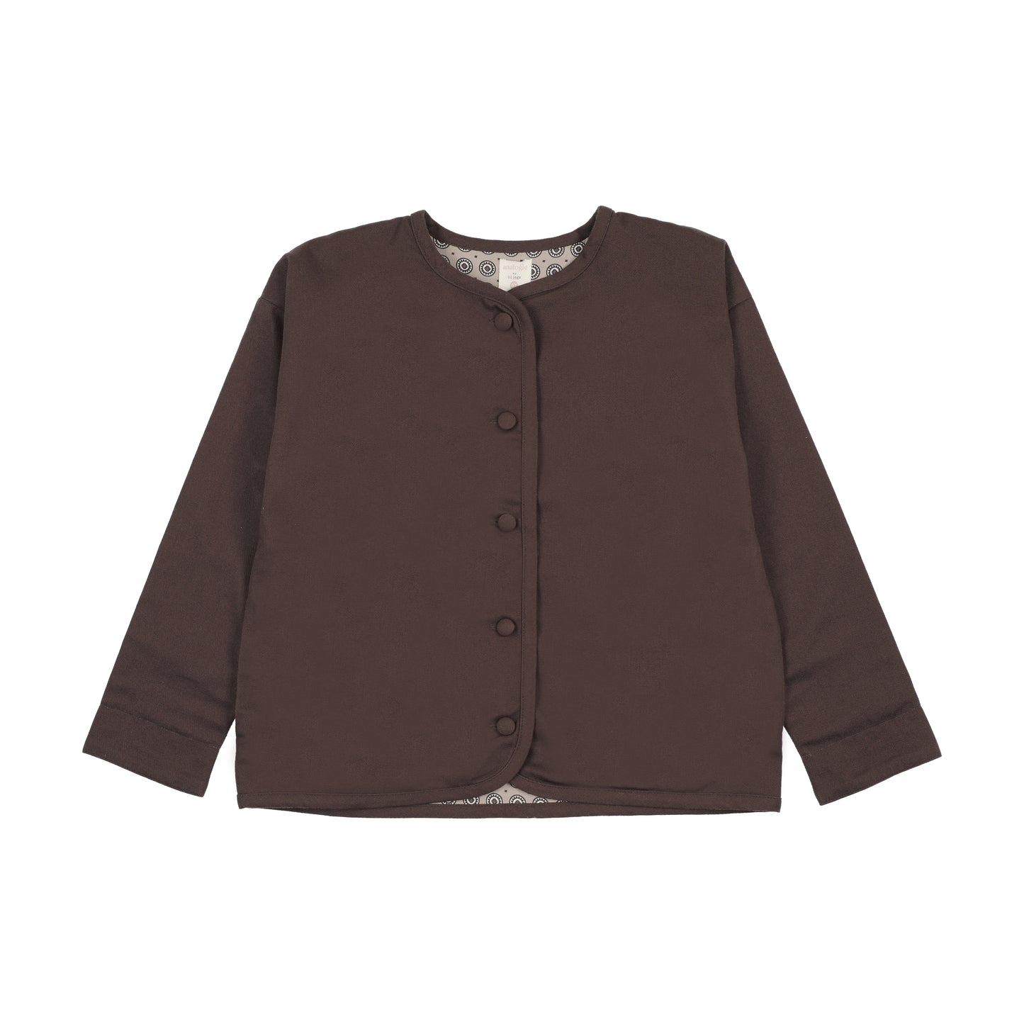 ANALOGIE CHOCOLATE BROWN HOME GARDEN BLAZER