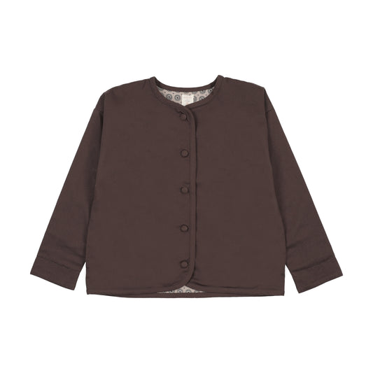ANALOGIE CHOCOLATE BROWN HOME GARDEN BLAZER