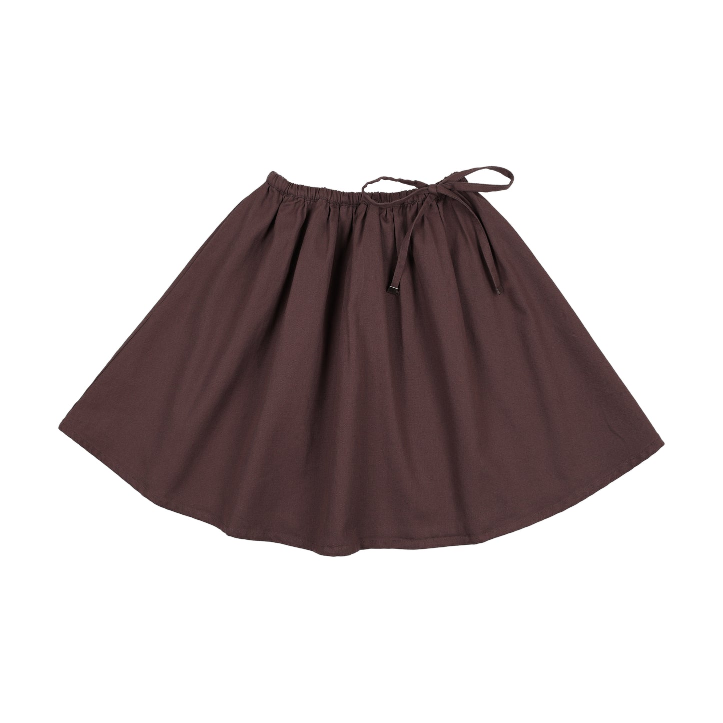 ANALOGIE VINTAGE PURPLE TIE WAIST SKIRT
