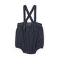 ANALOGIE NAVY PLAID EDITION BOYS ROMPER