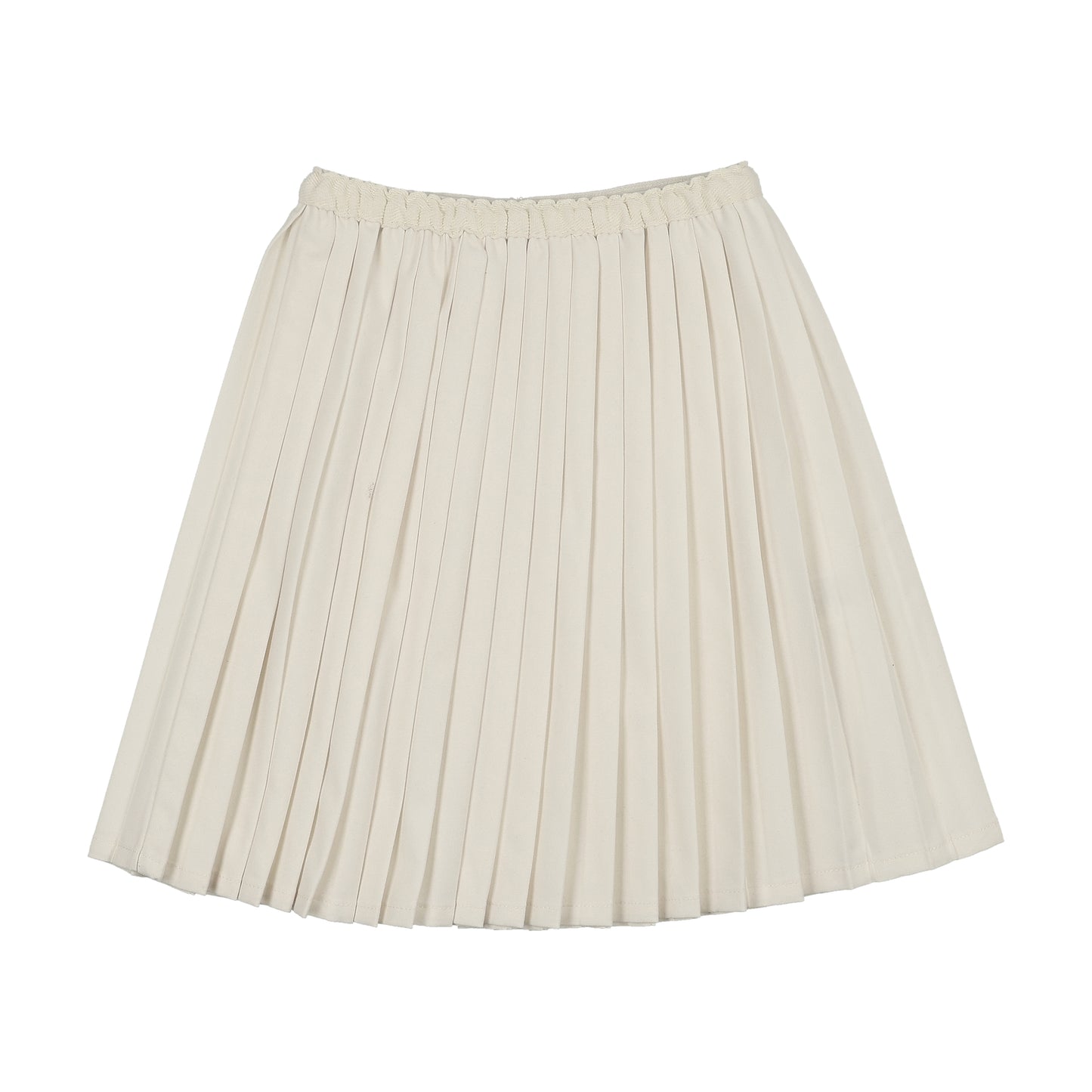ANALOGIE CREAM KNIFE PLEATED SKIRT
