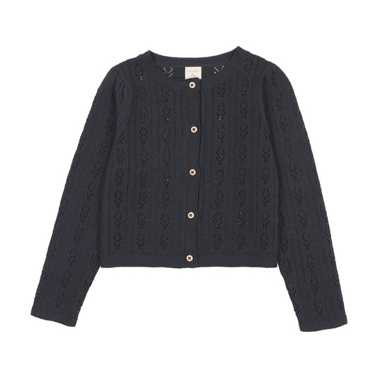 ANALOGIE NAVY GIRLS CARDIGAN