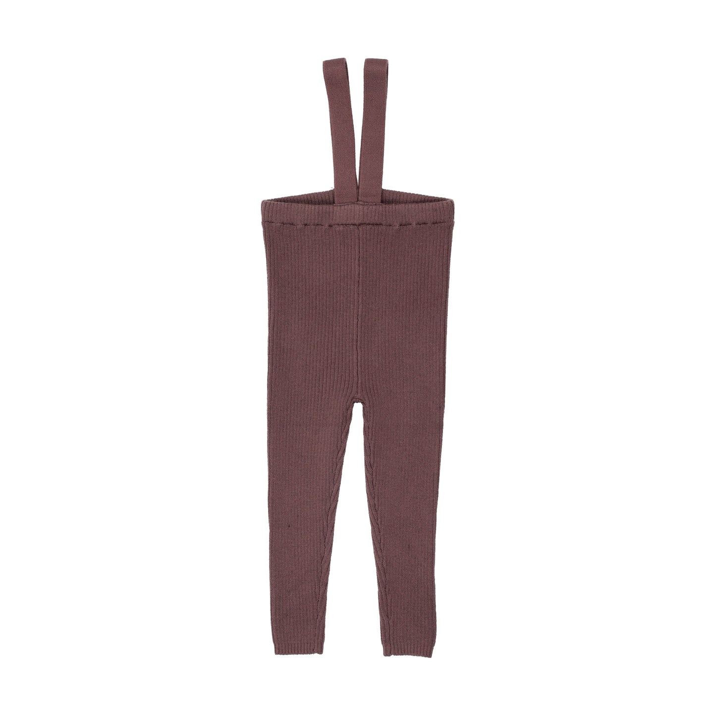 ANALOGIE VINTAGE PURPLE KNIT SUSPENDER LEGGINGS