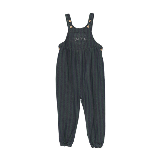 ANALOGIE GREEN DENIM DAY OVERALLS