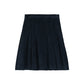 TANGERINE BLUE CORDUROY PLEAT SKIRT