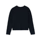 TANGERINE NAVY CHUNKY KNIT SWEATER