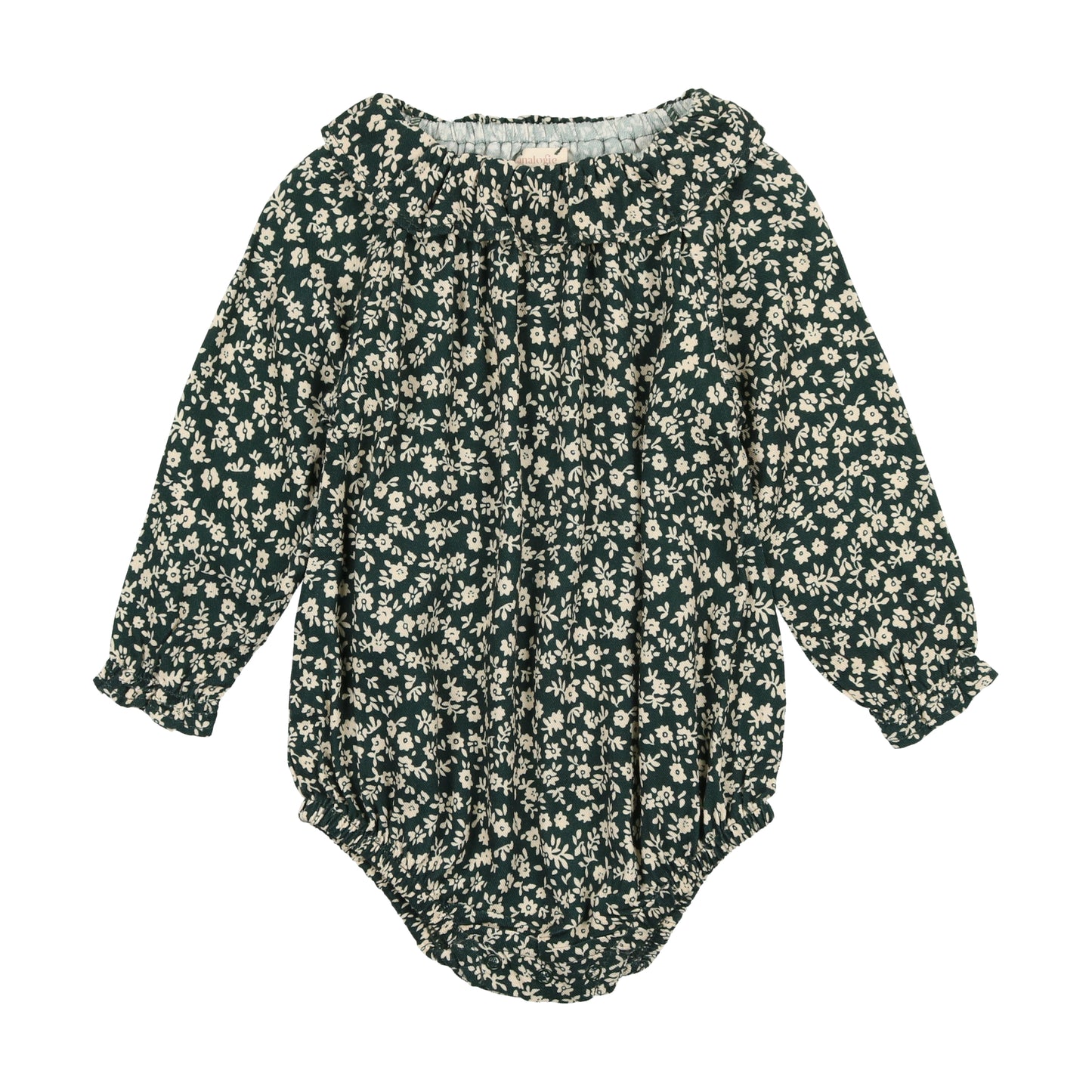 ANALOGIE FOREST FLORAL BUBBLE ROMPER