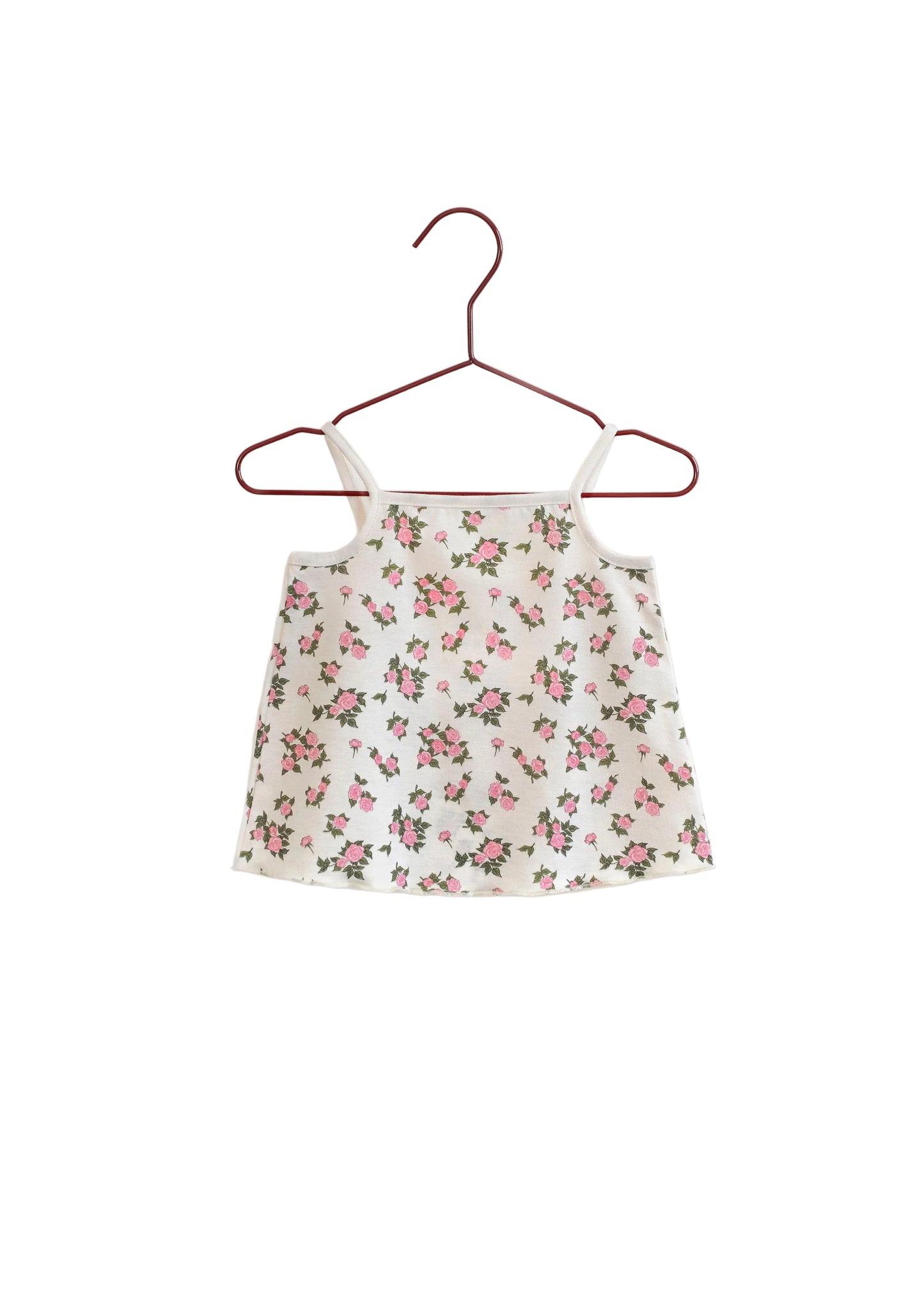 PLEASE MOM CREAM CONFETTI FLORAL TANK