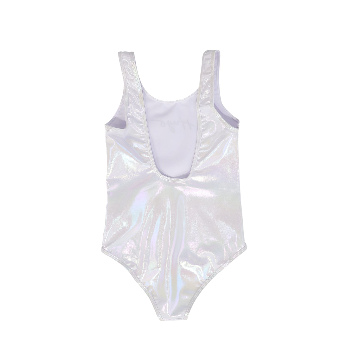 HUGO WHITE IRIDESCENT SWIMSUIT