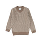 KLAI BROWN GEOMETRIC SWEATER [Final Sale]