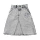 LOUD GREY DENIM WASH POCKET SKIRT