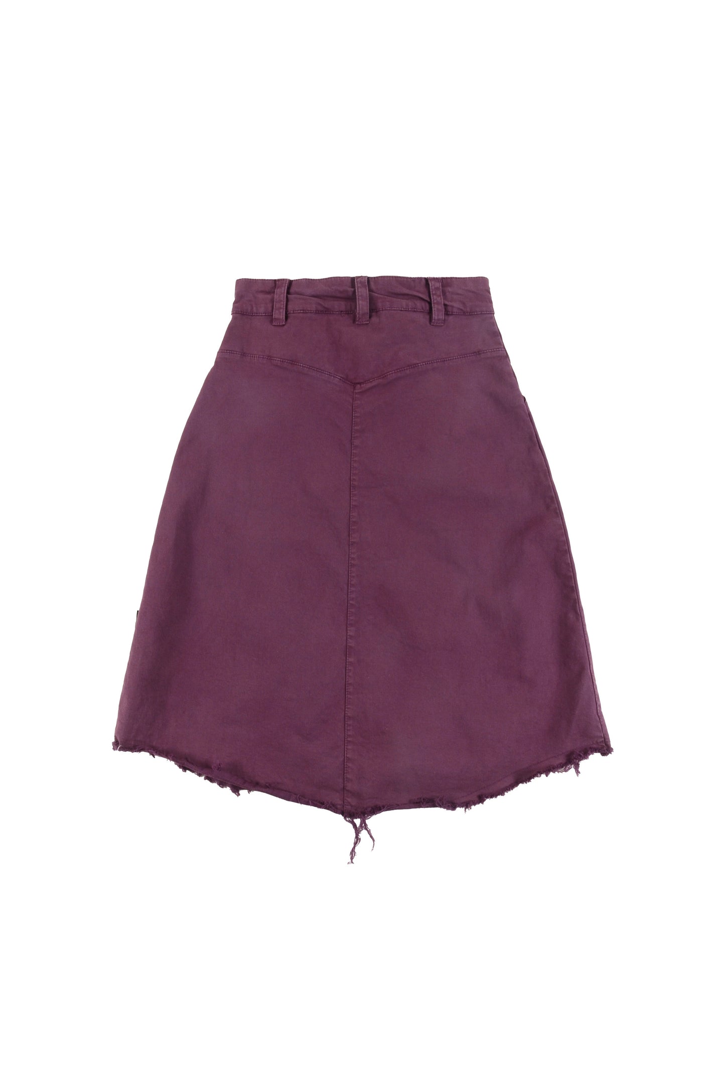 LOUD PURPLE LOGO SKIRT