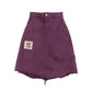 LOUD PURPLE LOGO SKIRT