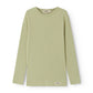 MARMAR COPENHAGEN SAGE GREEN RIBBED T-SHIRT