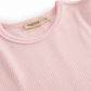 MARMAR COPENAHGEN LIGHT PINK RIBBED T-SHIRT